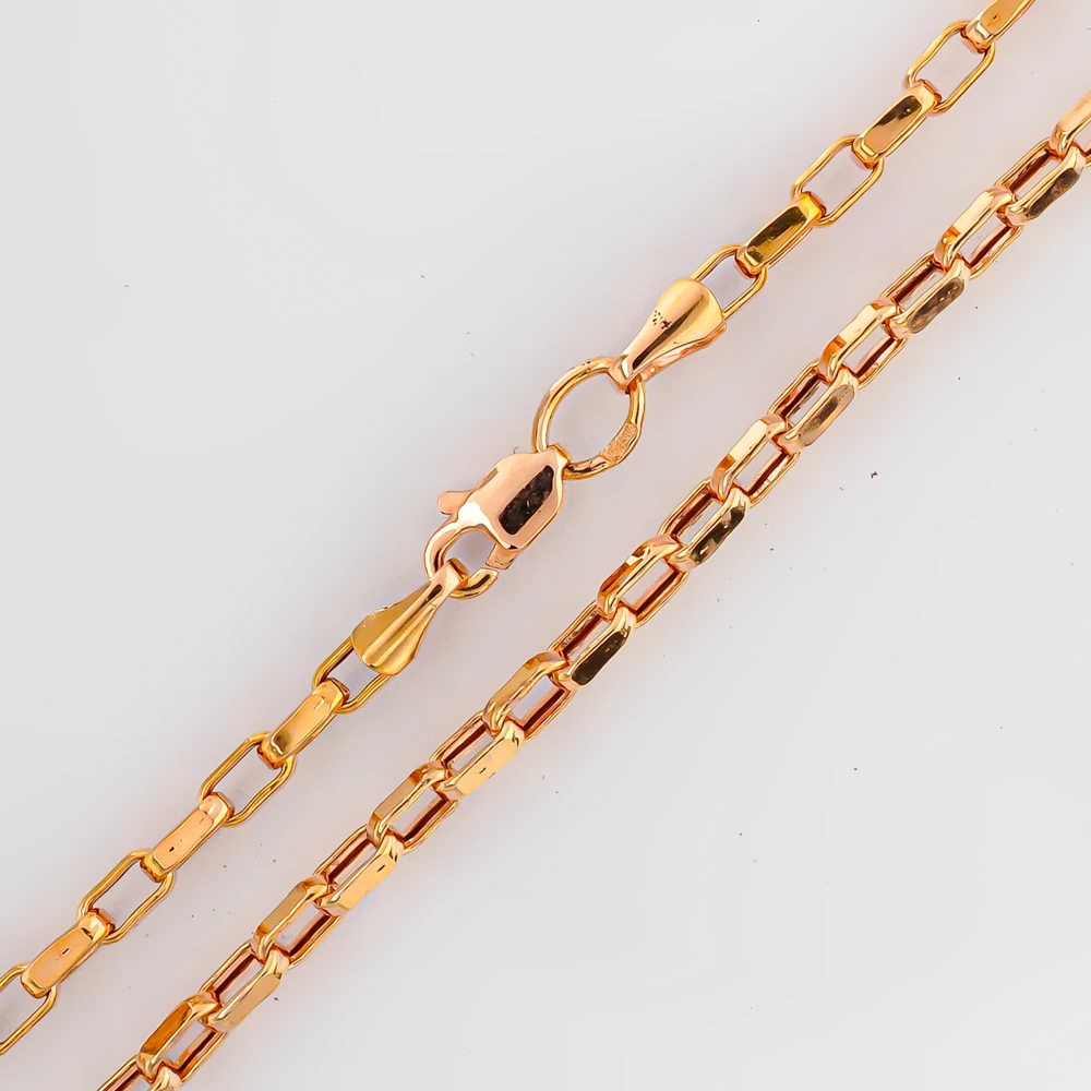 Цепь из красного золота 585 пробы