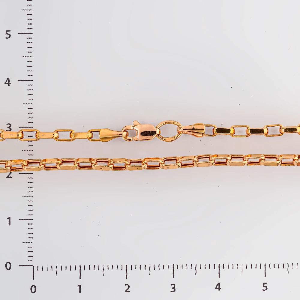 Цепь из красного золота 585 пробы
