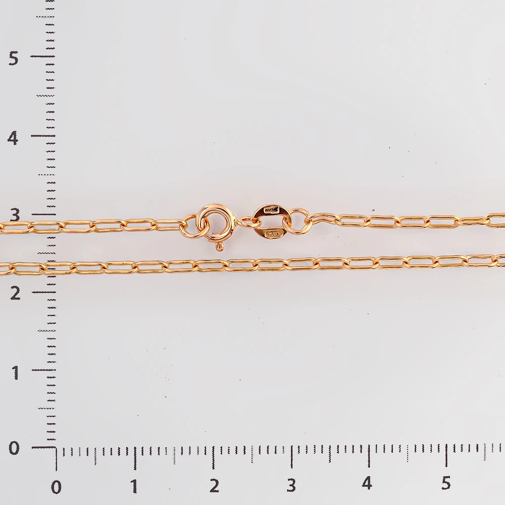 Цепь из красного золота 585 пробы