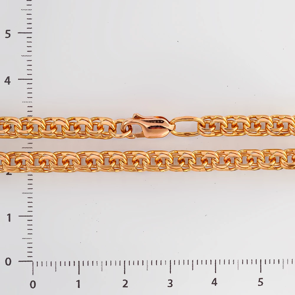 Цепь из красного золота 585 пробы