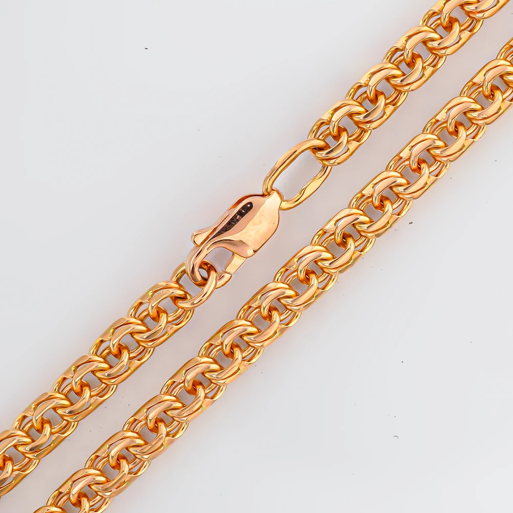 Цепь из красного золота 585 пробы