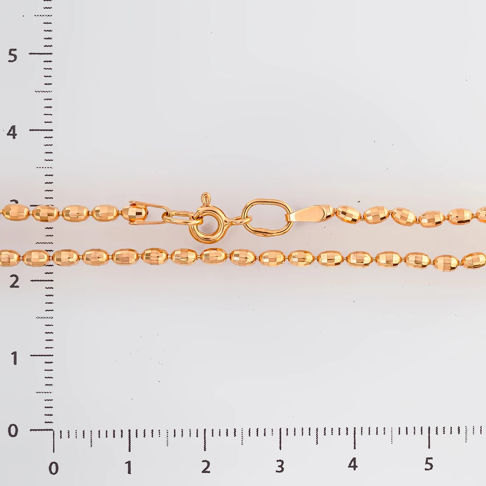 Цепь из красного золота 585 пробы