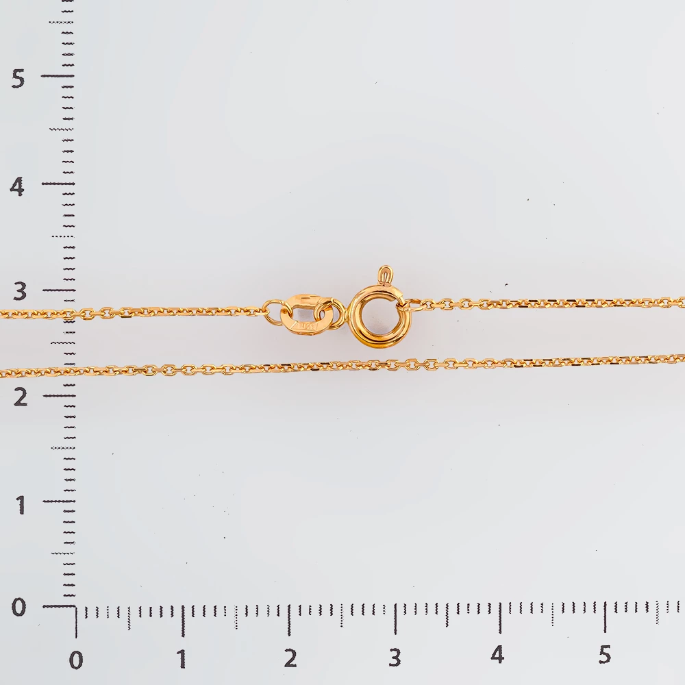 Цепь из красного золота 585 пробы