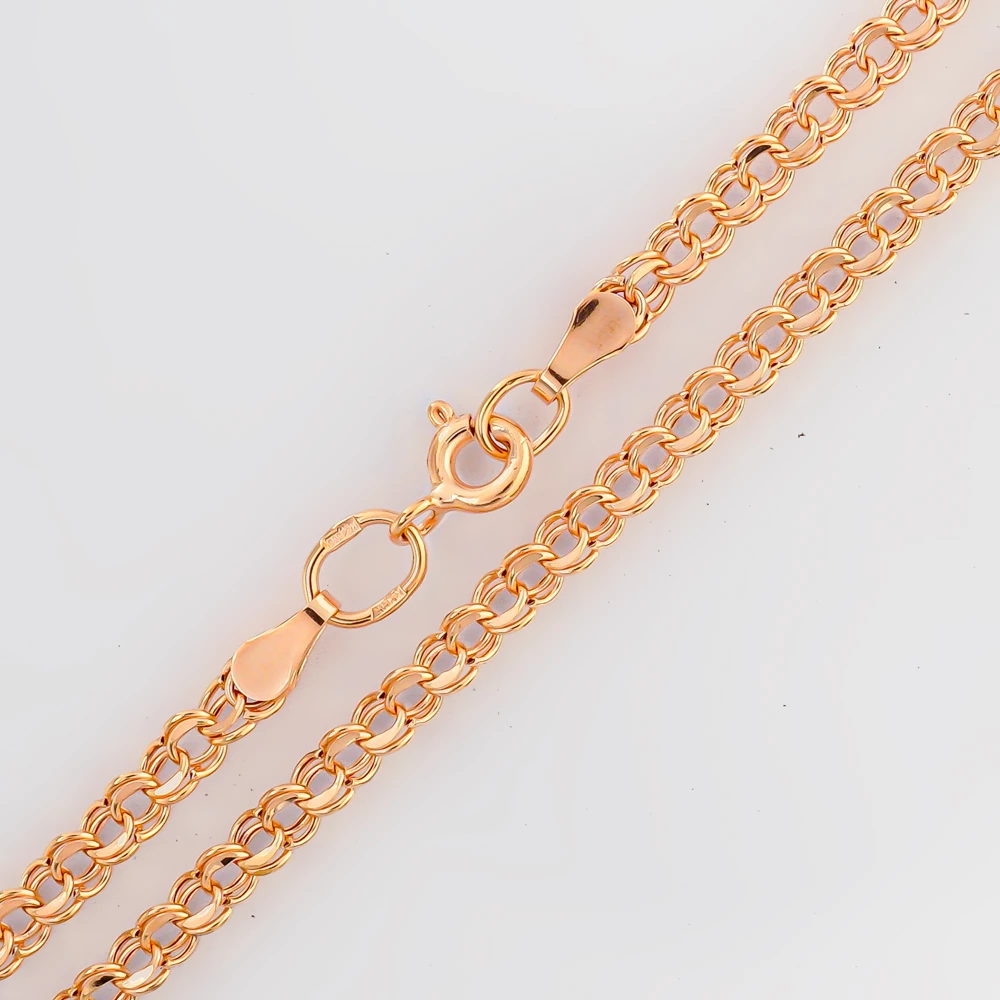 Цепь из красного золота 585 пробы