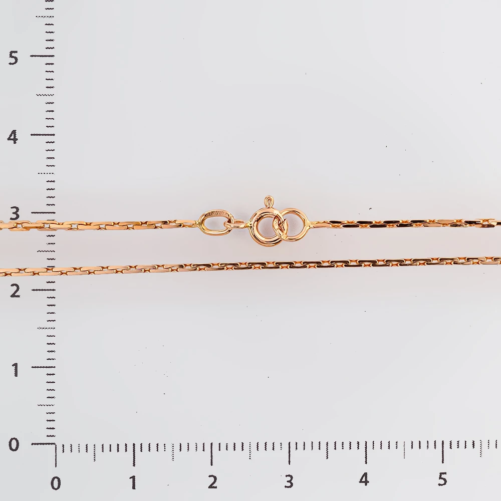 Цепь из красного золота 583 пробы