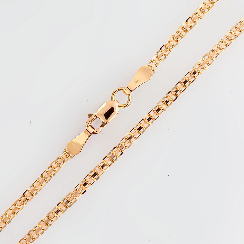 Цепь из красного золота 585 пробы