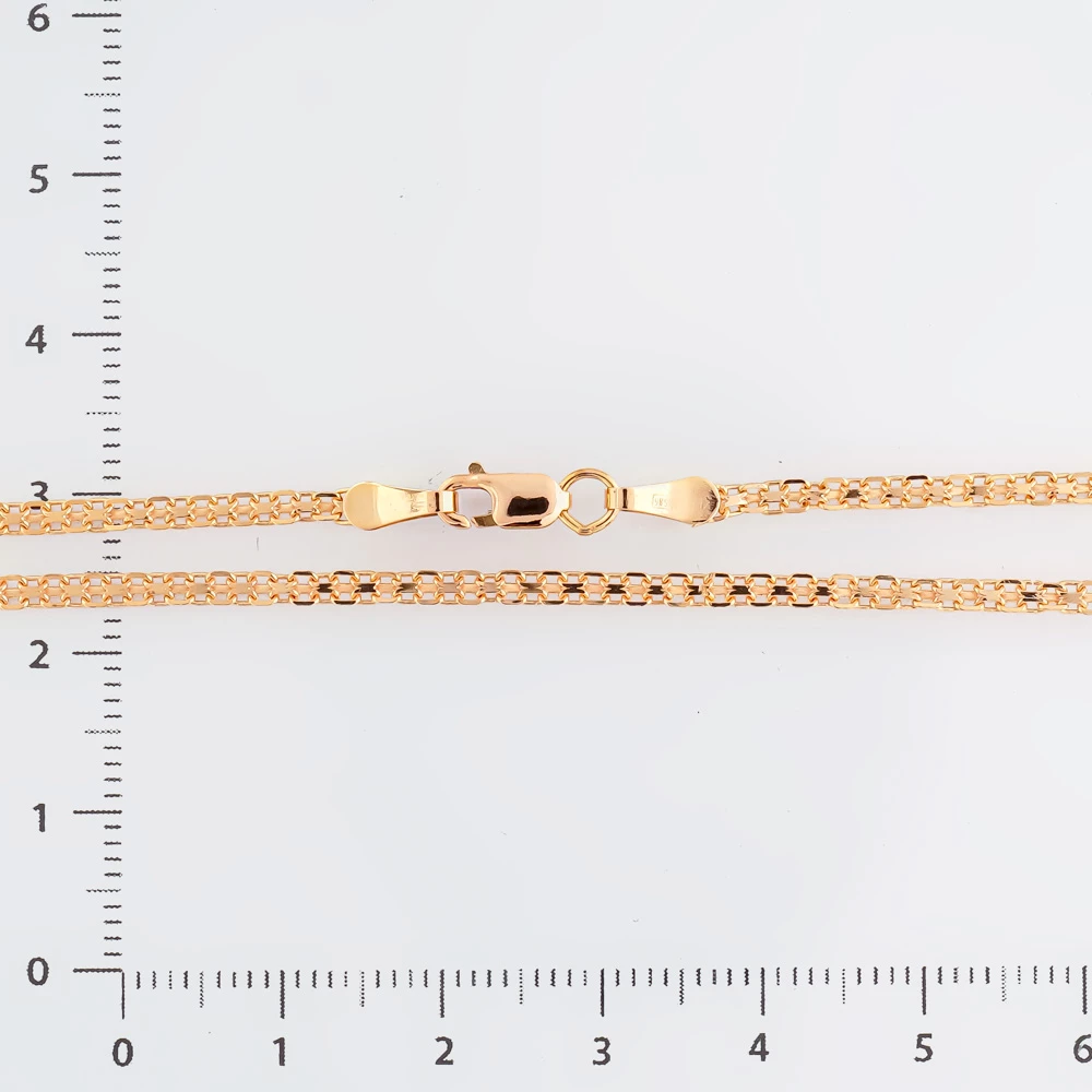 Цепь из красного золота 585 пробы