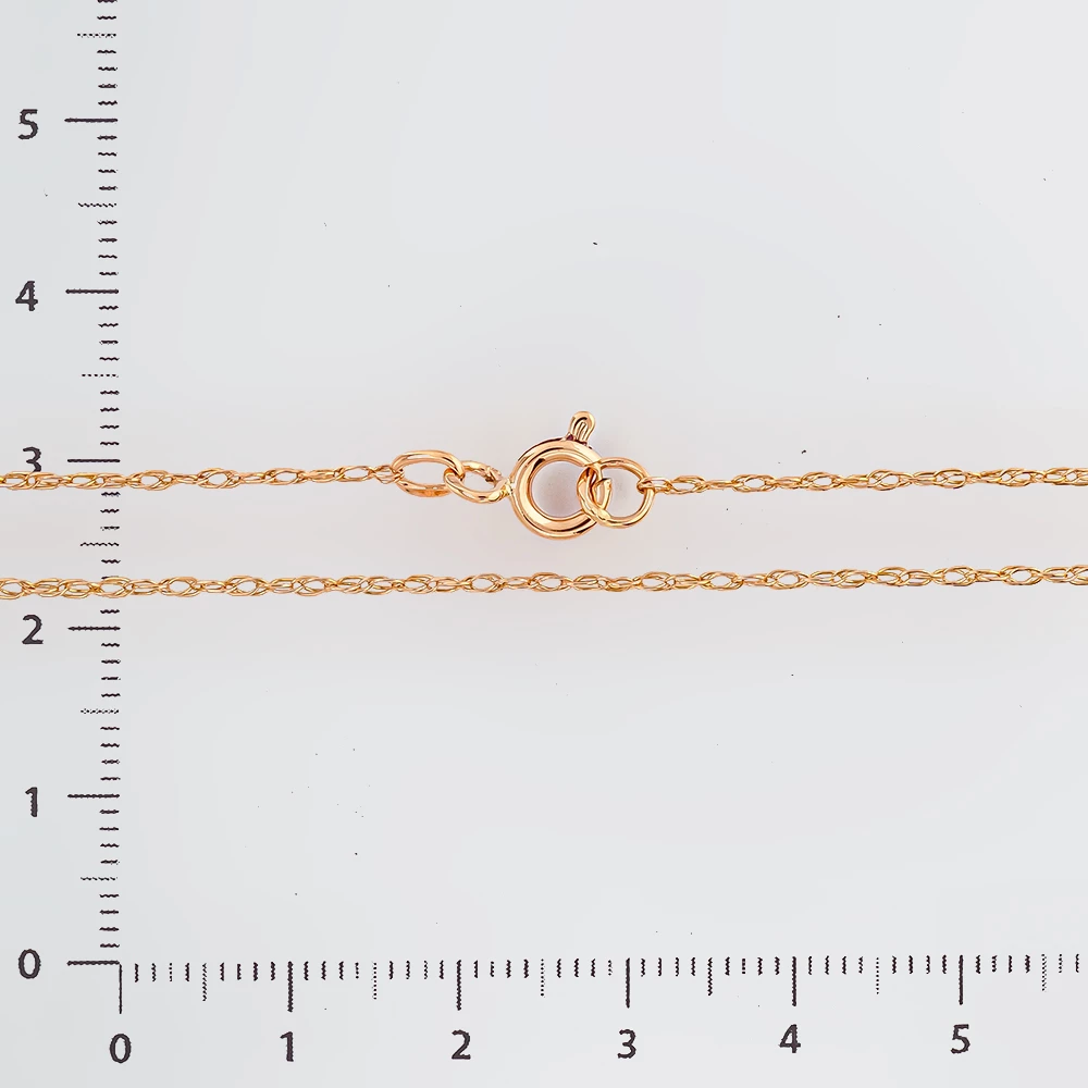 Цепь из красного золота 585 пробы