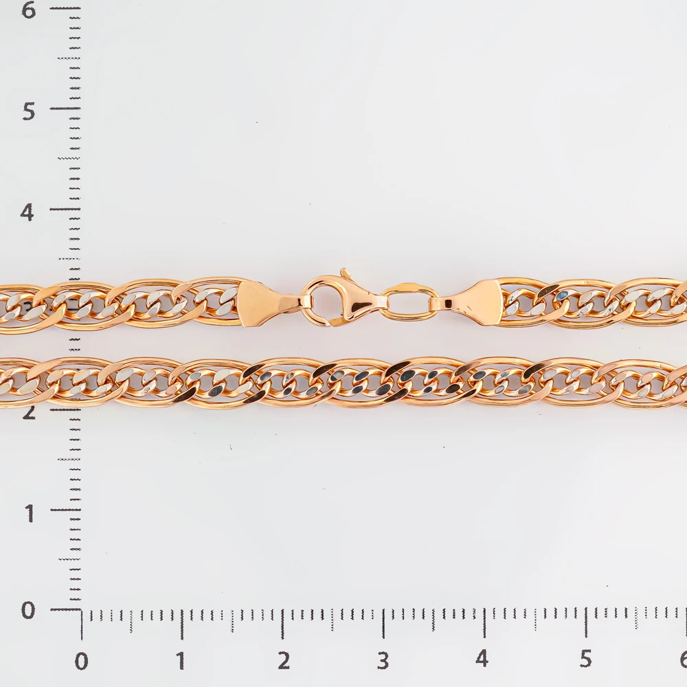 Цепь из красного золота 585 пробы