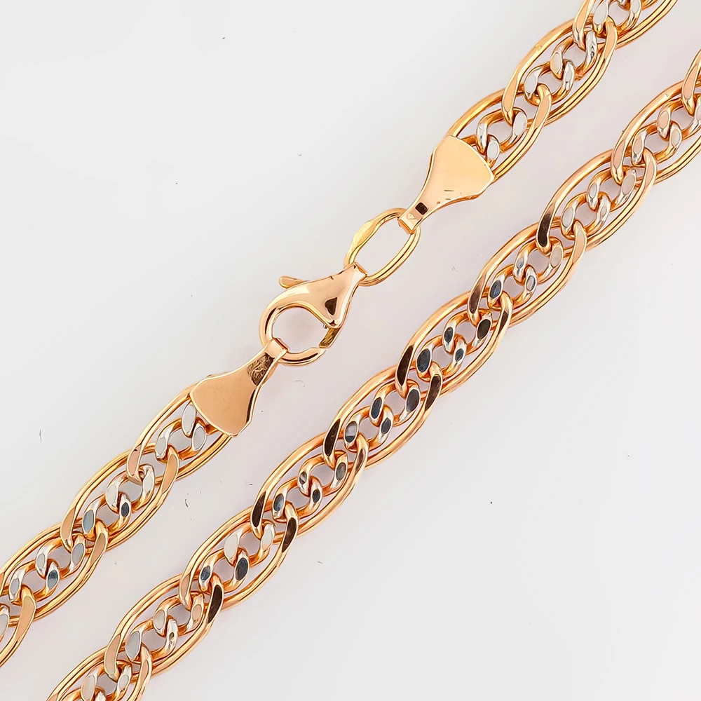 Цепь из красного золота 585 пробы