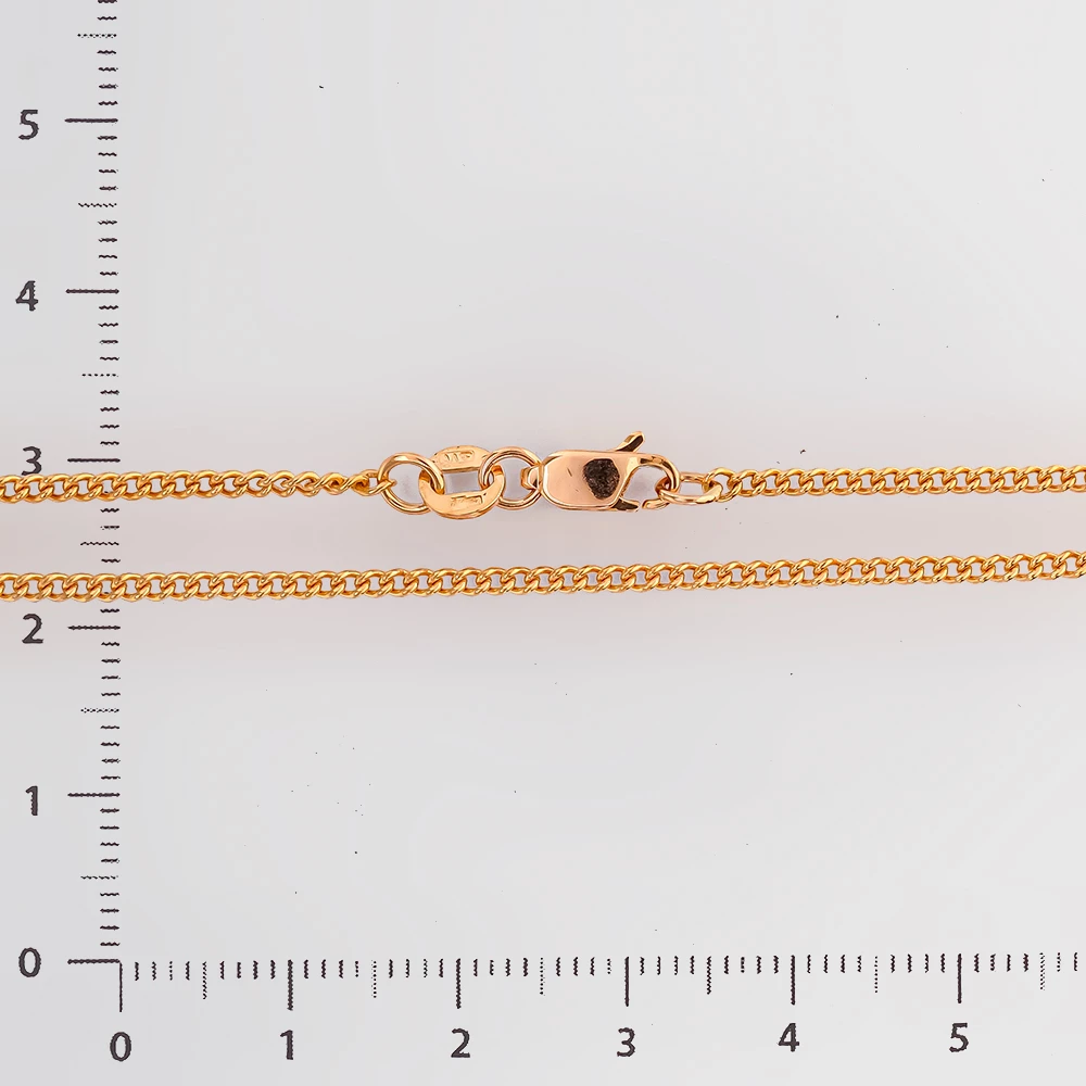 Цепь из красного золота 585 пробы