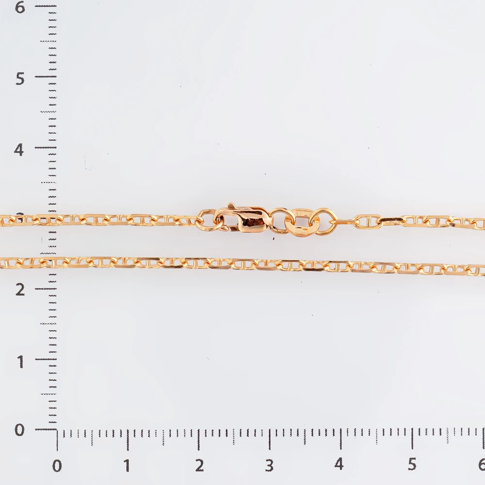 Цепь из красного золота 585 пробы