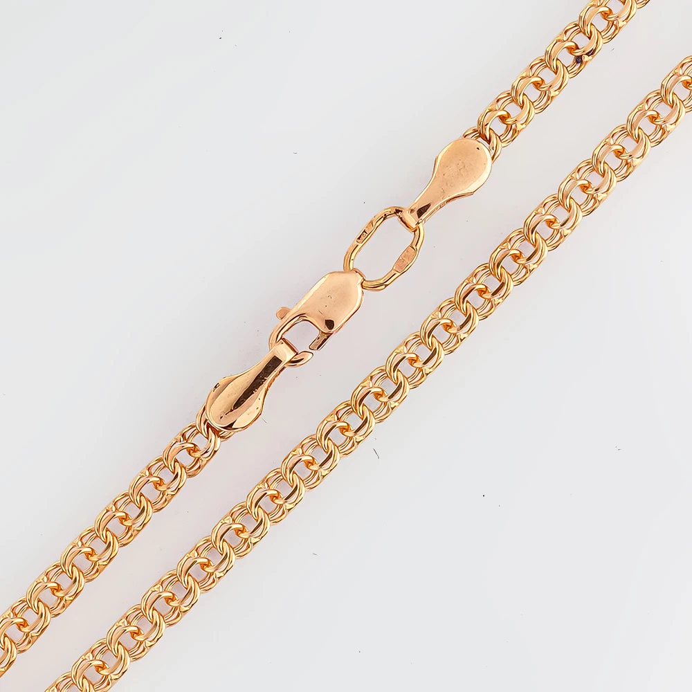 Цепь из красного золота 585 пробы