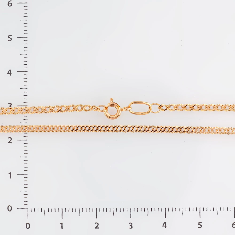 Цепь из красного золота 585 пробы