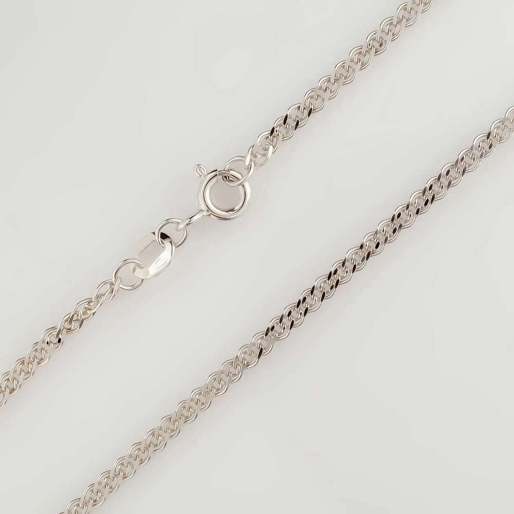 Цепь из белого золота 585 пробы