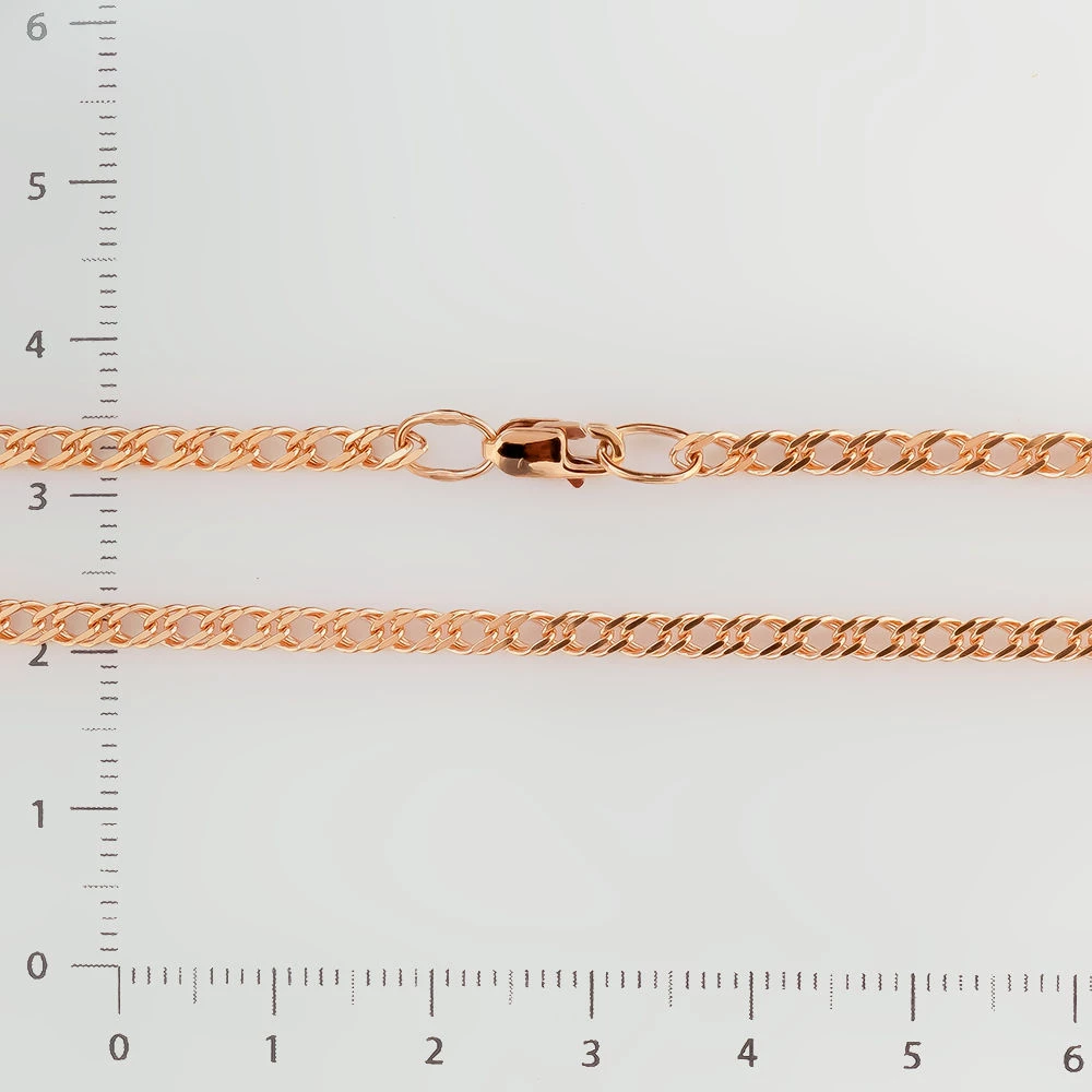 Цепь из красного золота 375 пробы