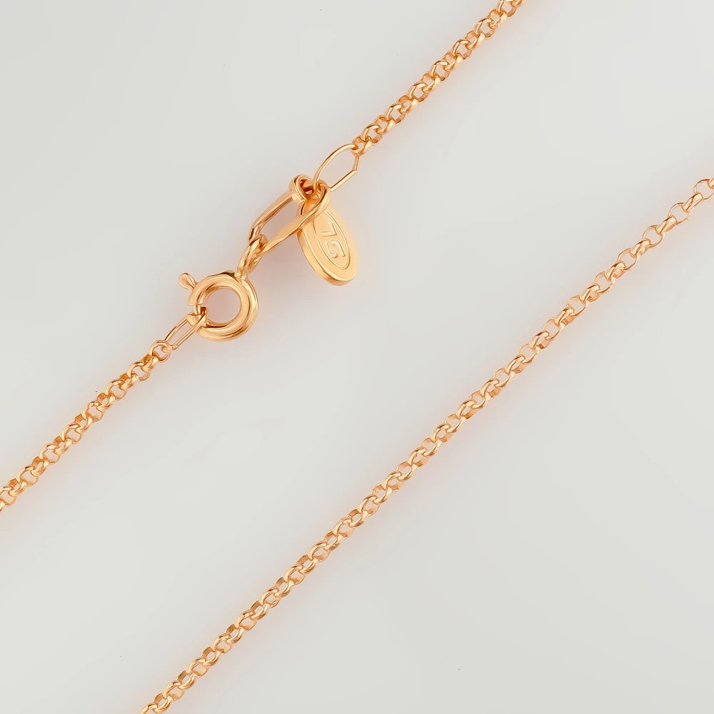 Цепь из красного золота 585 пробы