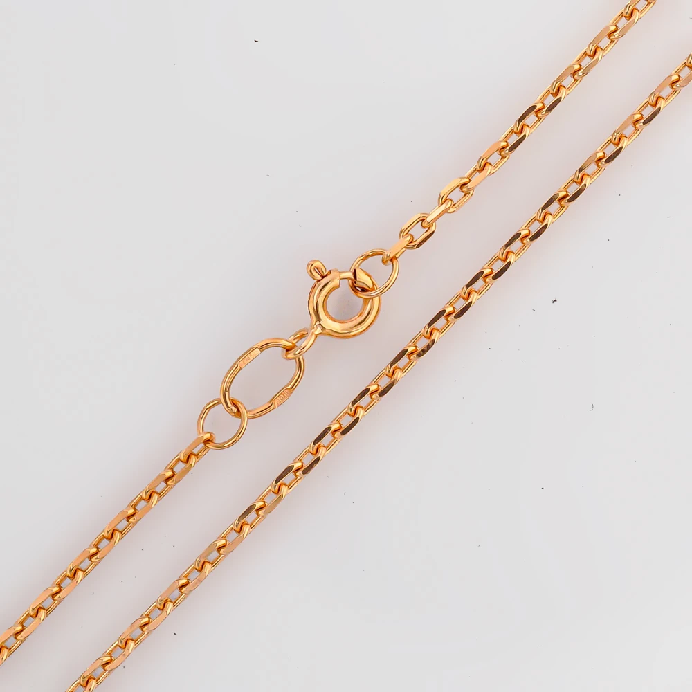 Цепь из красного золота 585 пробы