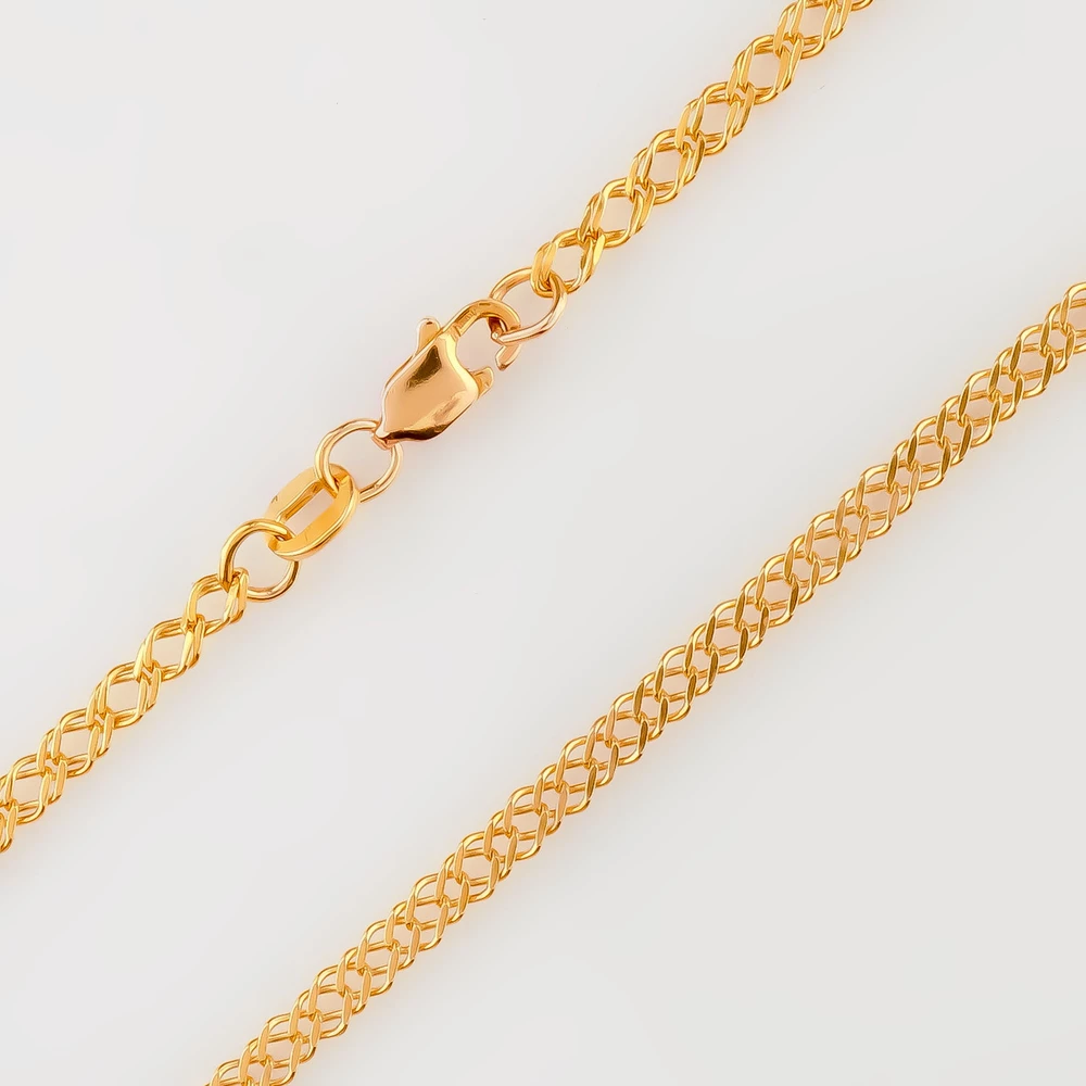 Цепь из желтого золота 585 пробы