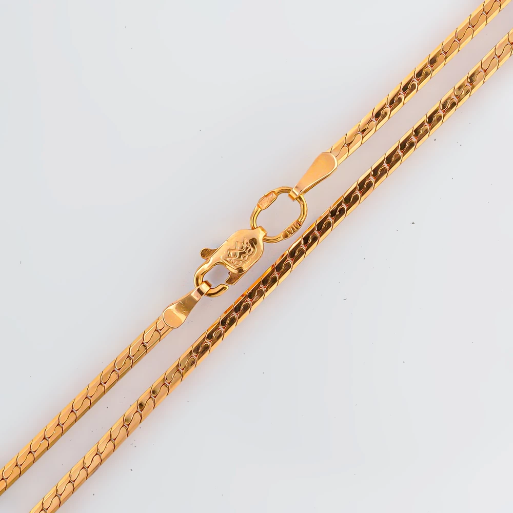 Цепь из красного золота 585 пробы