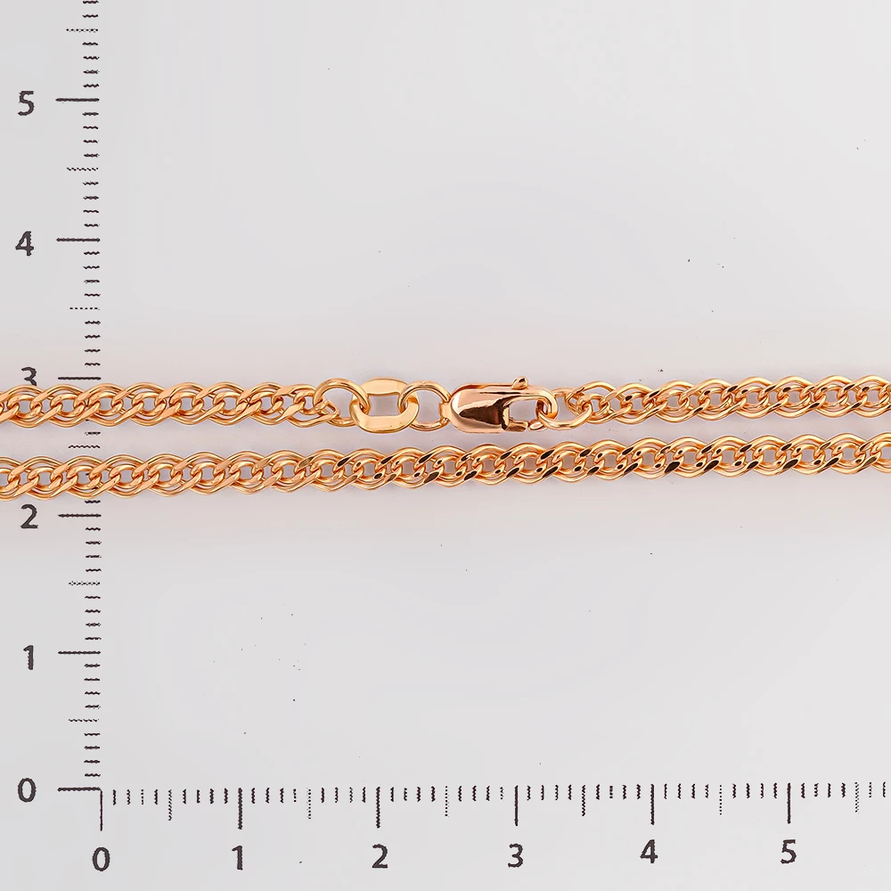 Цепь из красного золота 585 пробы