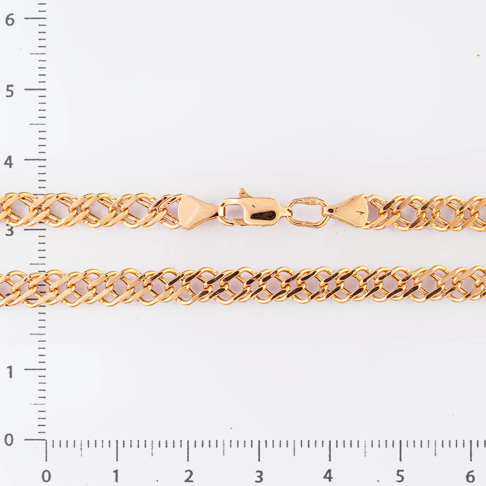 Цепь из красного золота 585 пробы