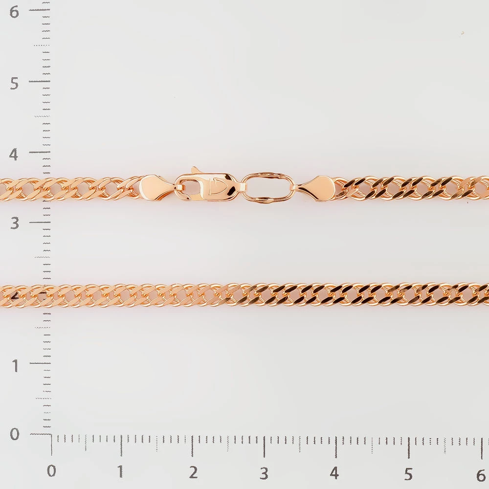 Цепь из красного золота 585 пробы