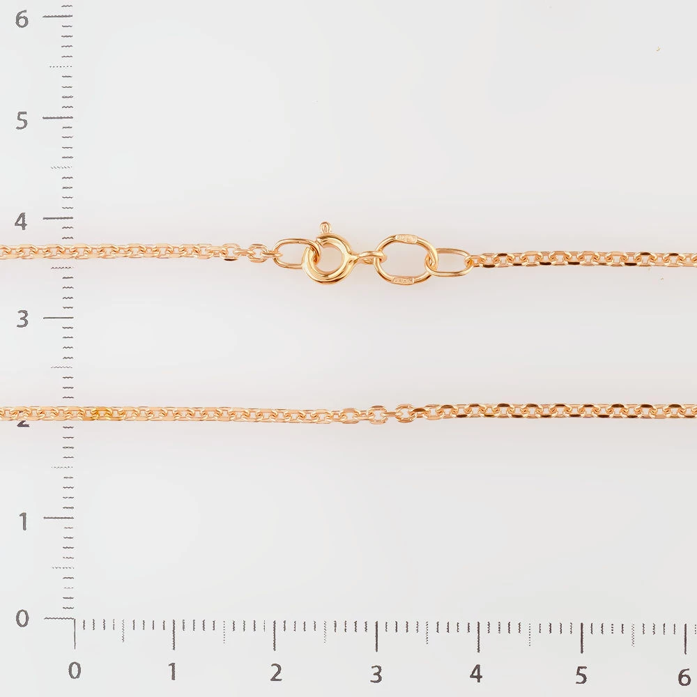 Цепь из красного золота 585 пробы