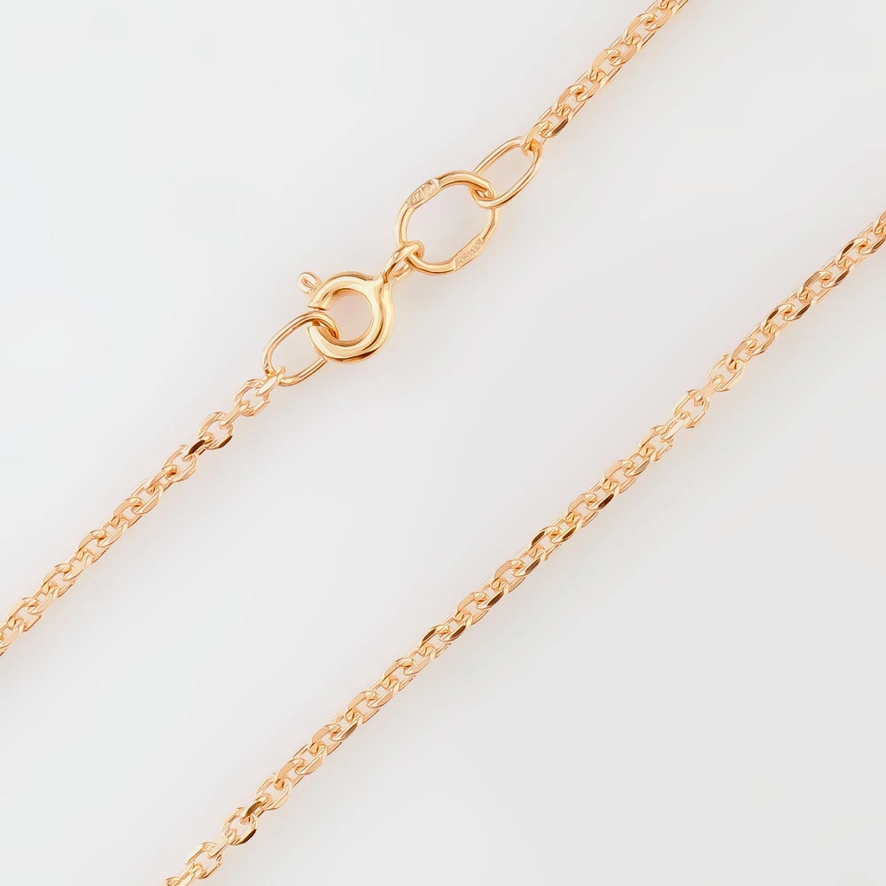 Цепь из красного золота 585 пробы