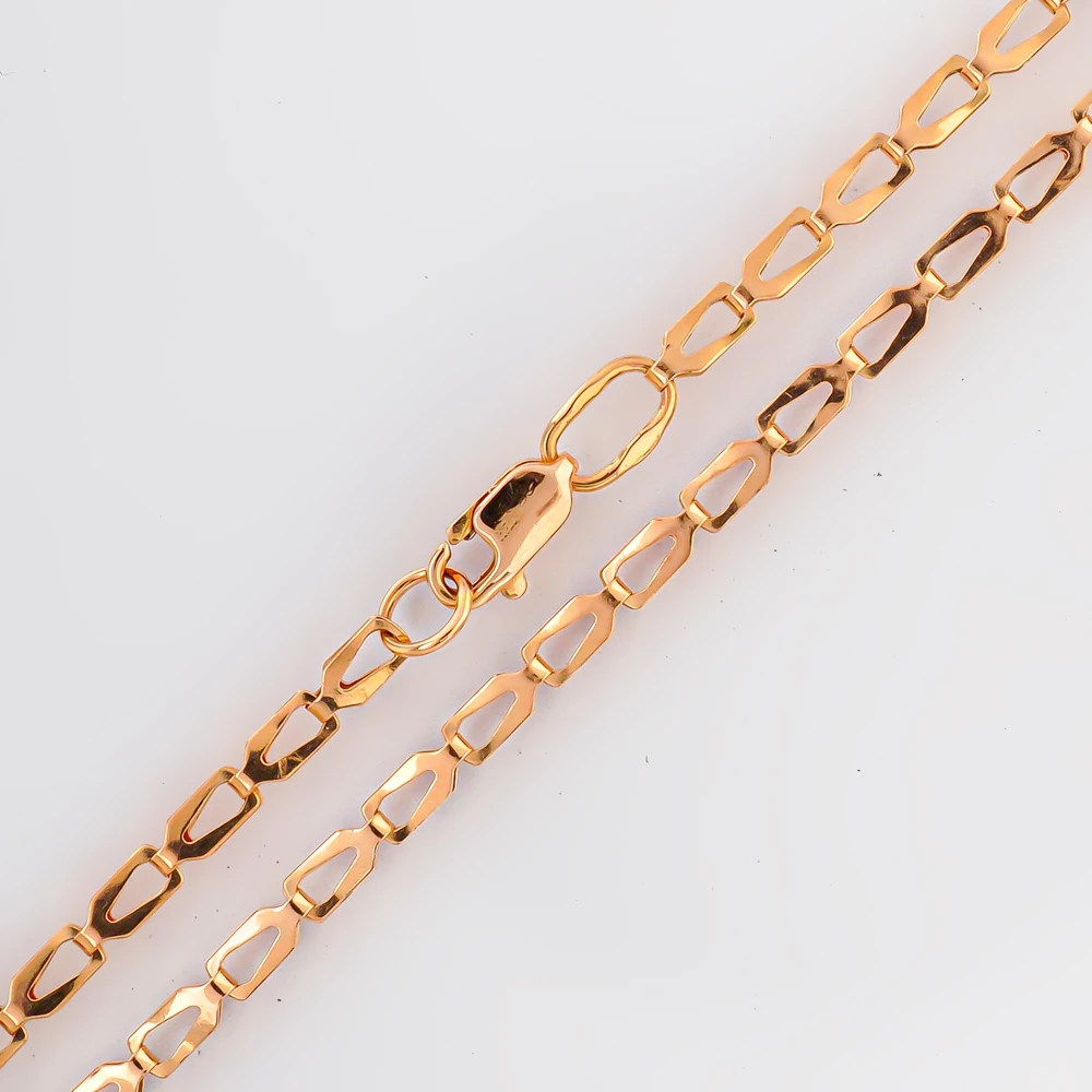 Цепь из красного золота 585 пробы