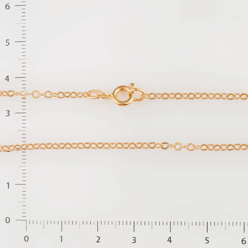 Цепь из красного золота 585 пробы