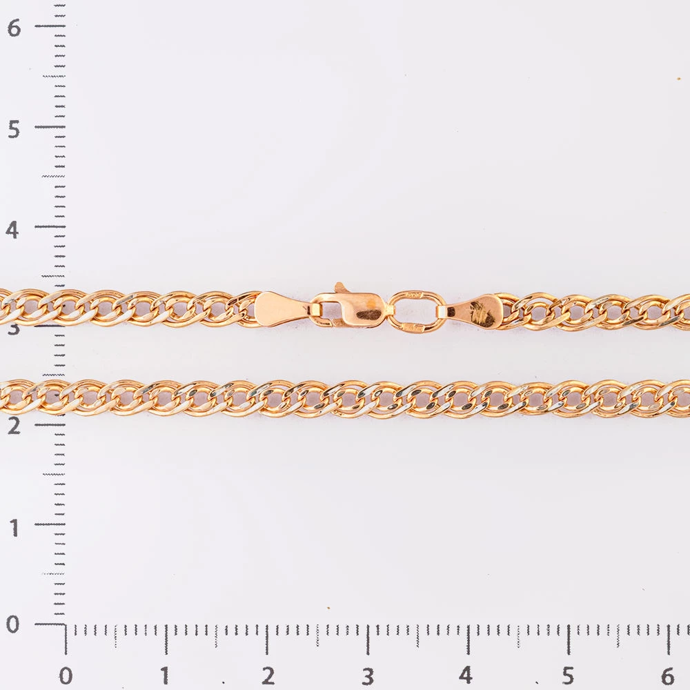 Цепь из красного золота 585 пробы