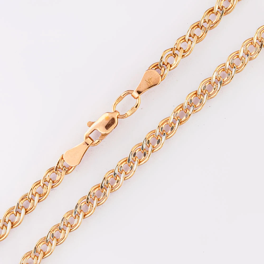 Цепь из красного золота 585 пробы