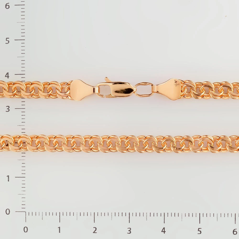 Цепь из красного золота 585 пробы