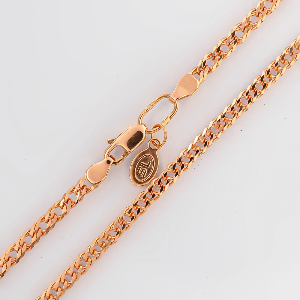 Цепь из красного золота 585 пробы