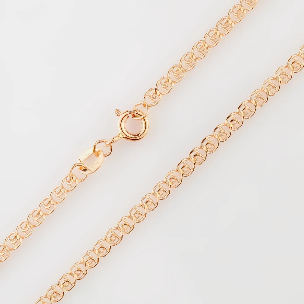 Цепь из красного золота 585 пробы