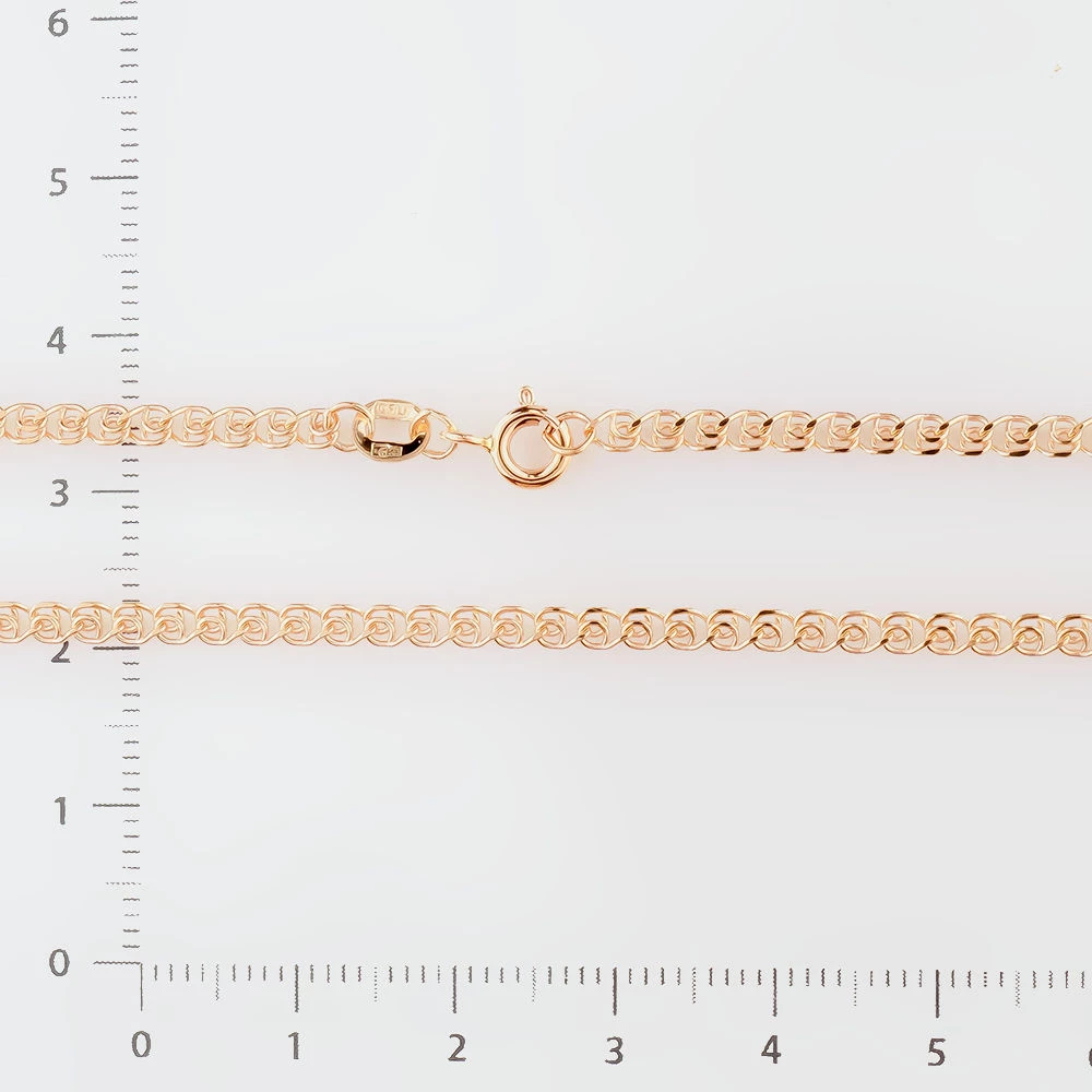 Цепь из красного золота 585 пробы