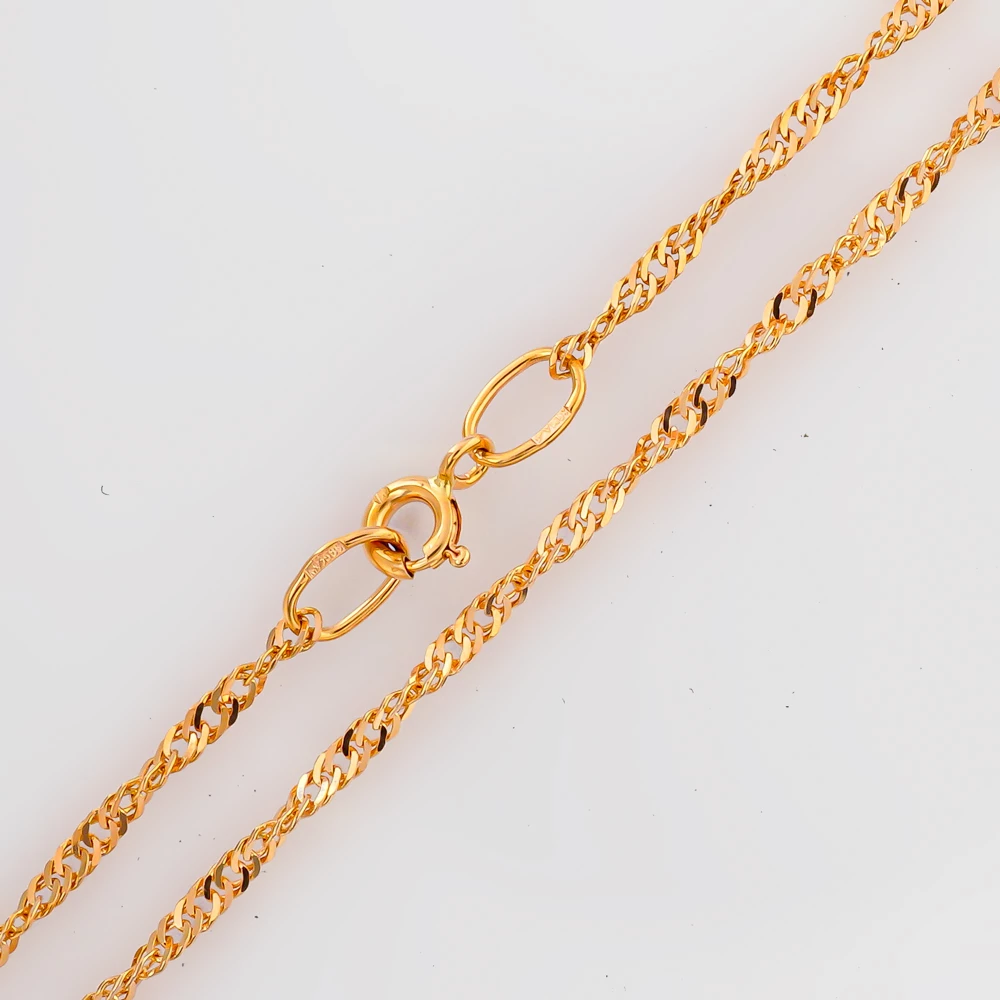 Цепь из желтого золота 585 пробы