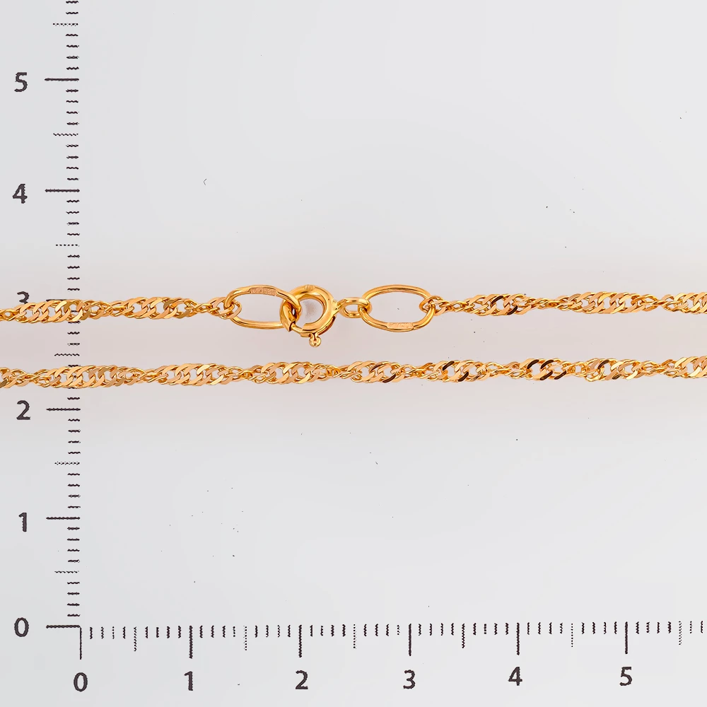 Цепь из желтого золота 585 пробы