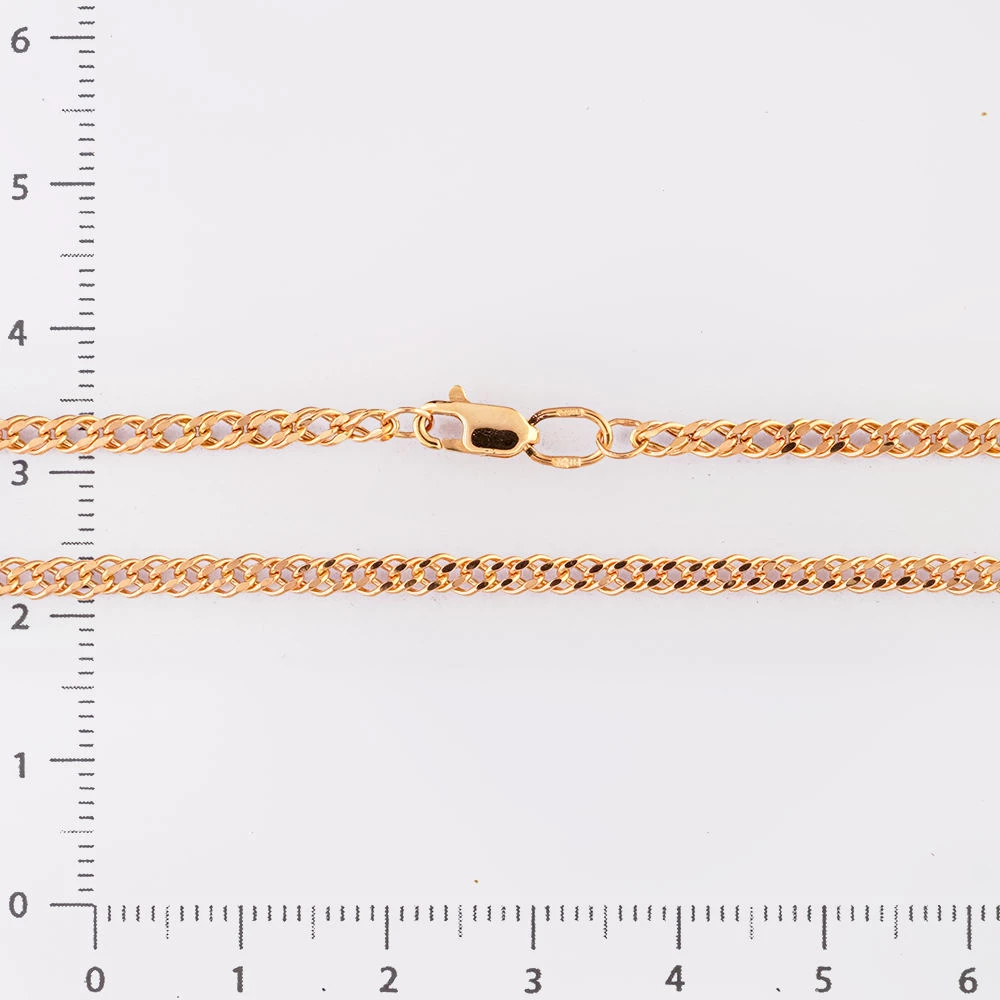 Цепь из красного золота 585 пробы