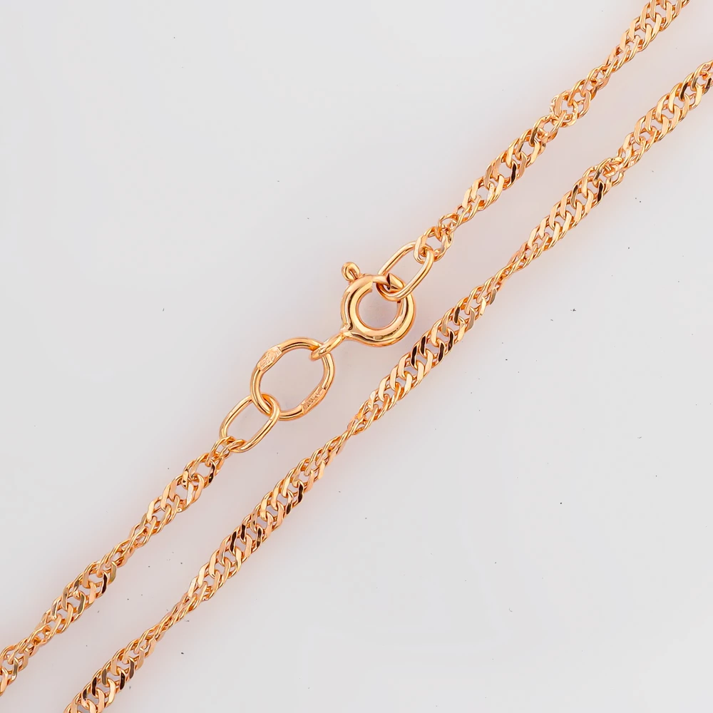 Цепь из красного золота 585 пробы