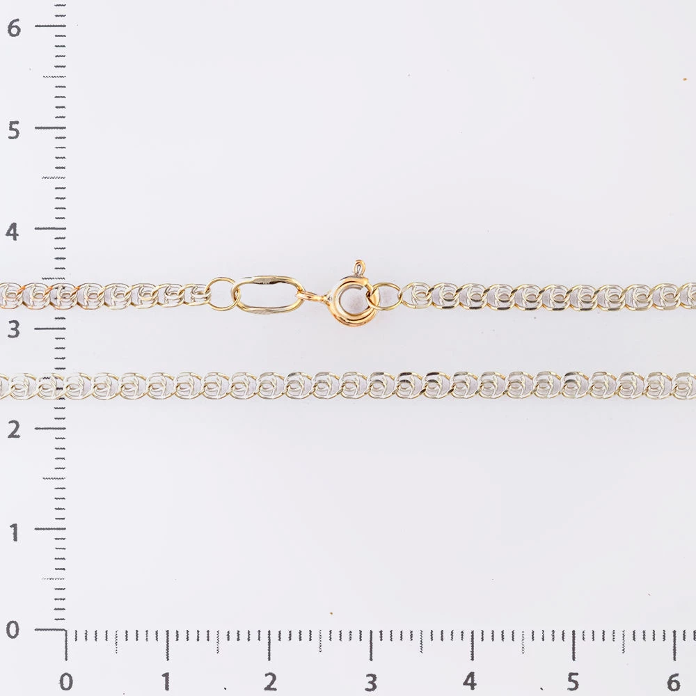 Цепь из белого золота 585 пробы