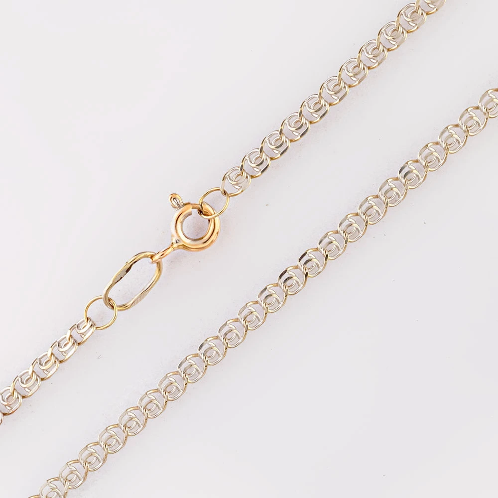 Цепь из белого золота 585 пробы