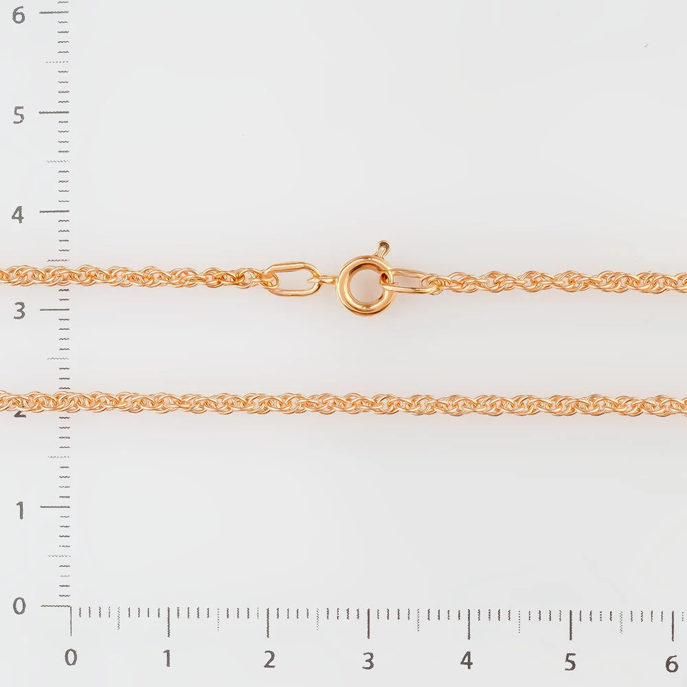 Цепь из красного золота 585 пробы