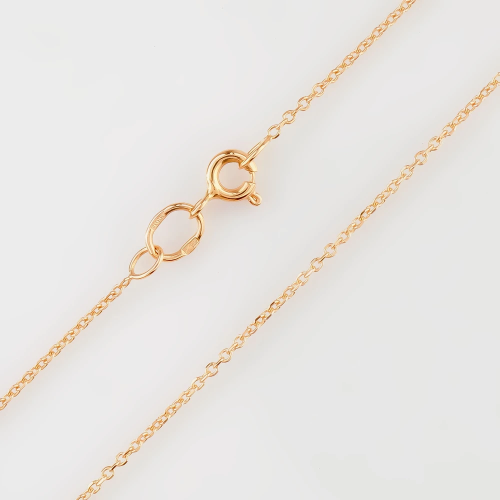 Цепь из красного золота 585 пробы