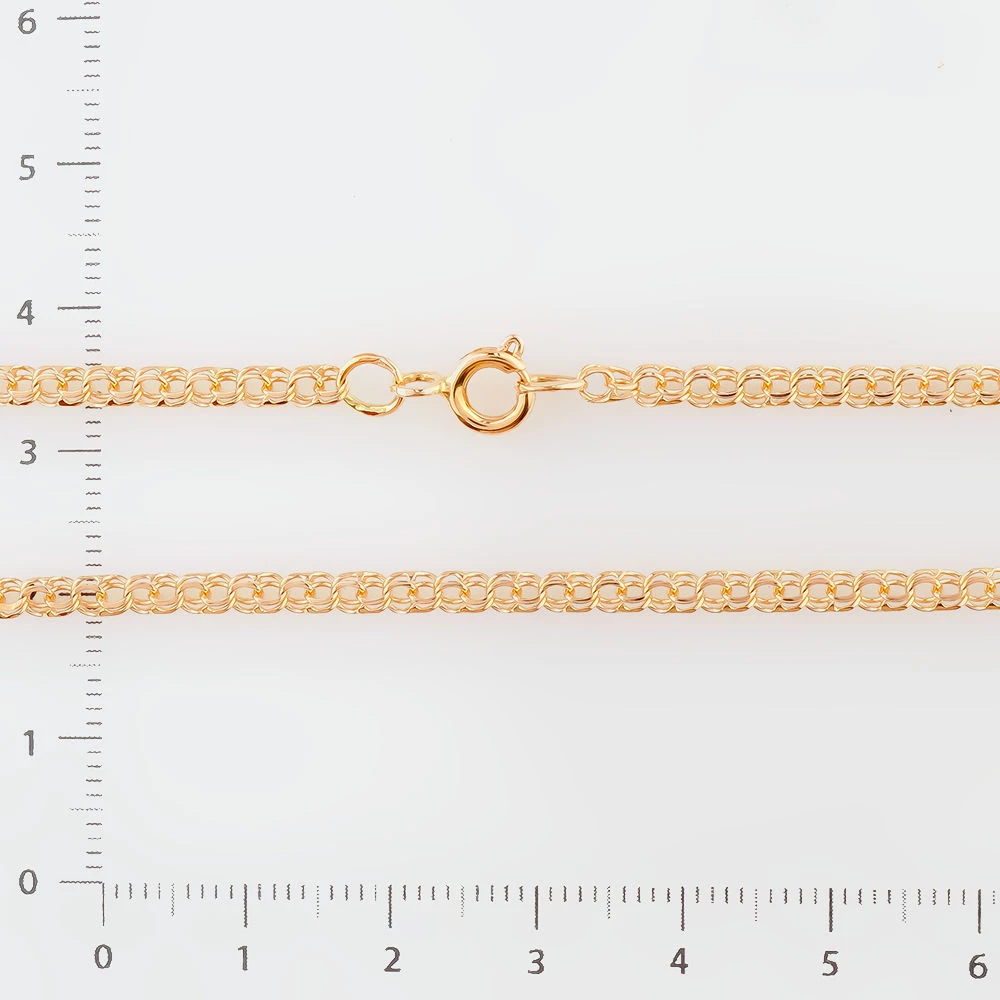 Цепь из красного золота 583 пробы