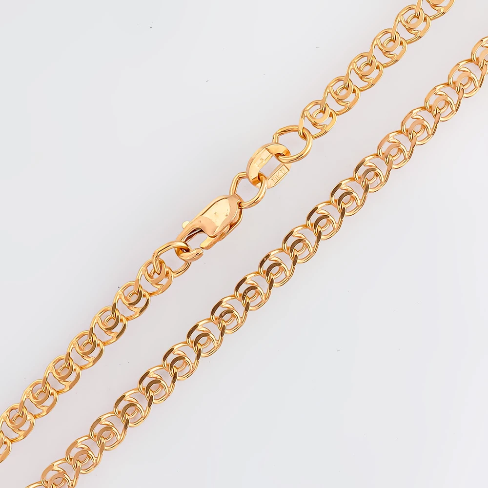 Цепь из красного золота 585 пробы