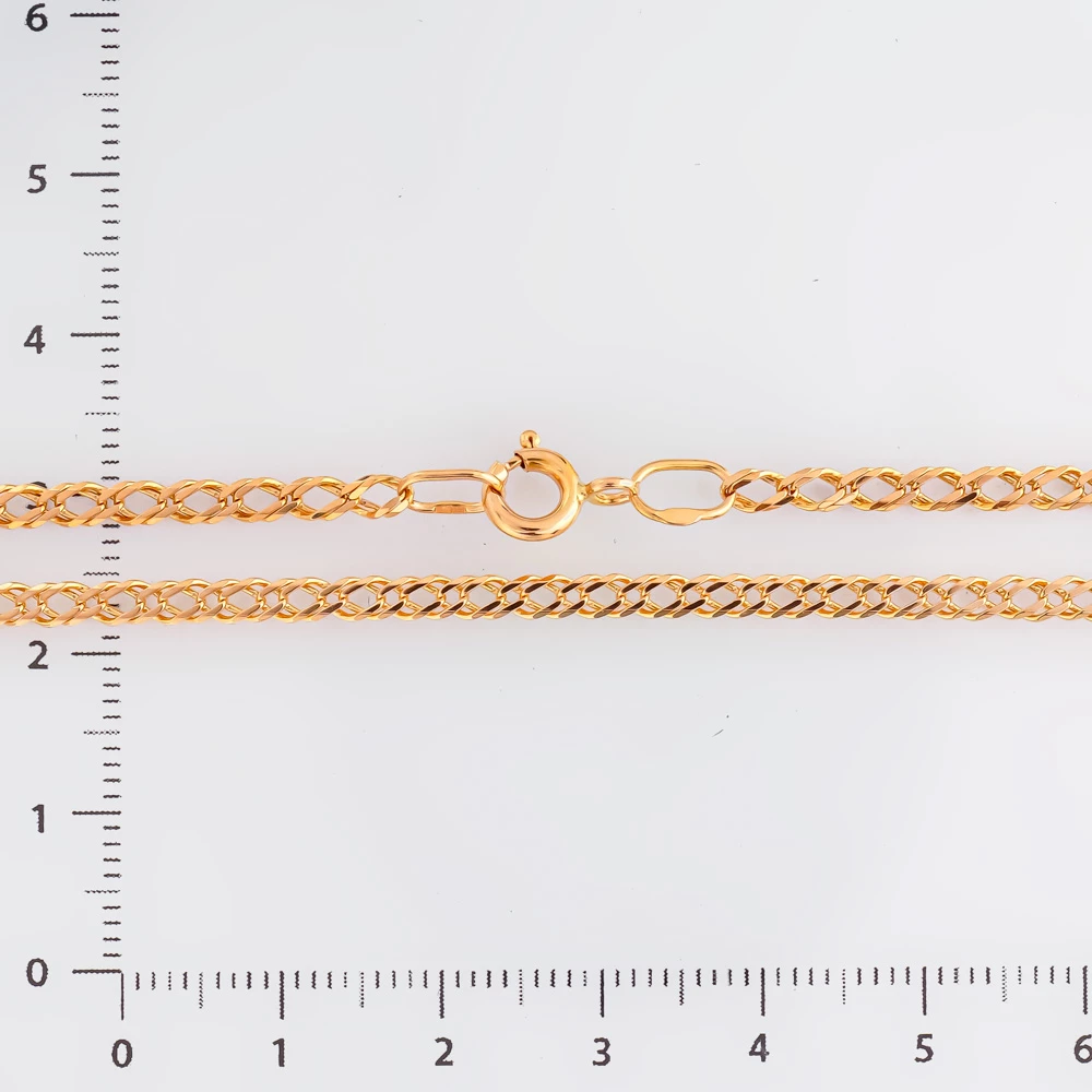 Цепь из красного золота 585 пробы