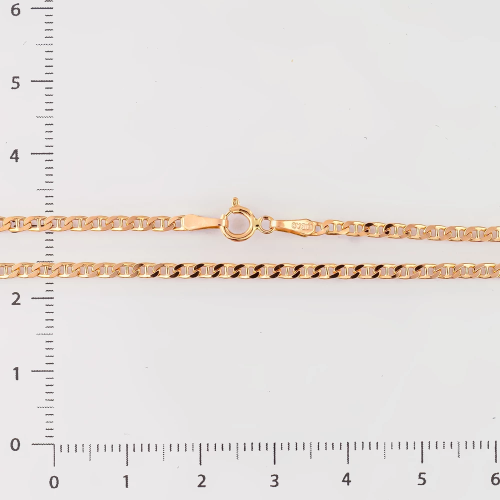 Цепь из красного золота 585 пробы