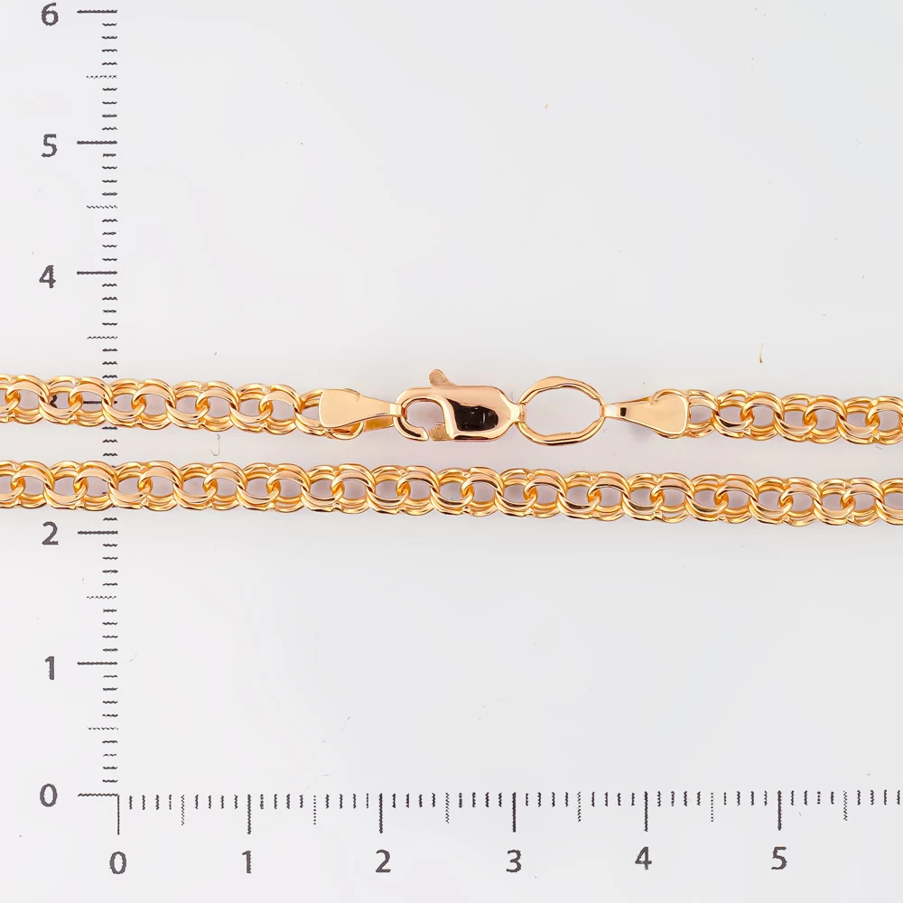 Цепь из красного золота 585 пробы